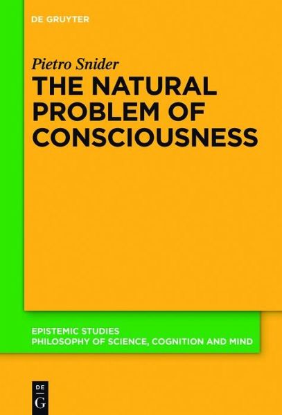 The Natural Problem of Consciousness (eBook, ePUB)
