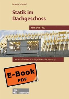Cover Statik im Dachgeschoss nach DIN 1052 (eBook, PDF)