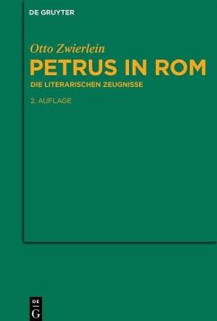 Petrus in Rom (eBook, PDF) - Zwierlein, Otto