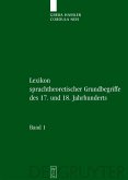 Lexikon sprachtheoretischer Grundbegriffe des 17. und 18. Jahrhunderts (eBook, PDF)