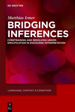 Bridging Inferences (eBook, PDF) - Irmer, Matthias