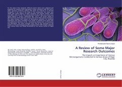 A Review of Some Major Research Outcomes