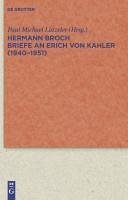 Briefe an Erich von Kahler (1940-1951) (eBook, PDF) - Broch, Hermann