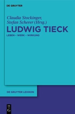 Cover Ludwig Tieck (eBook, PDF)