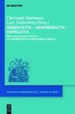 Hebraistik - Hermeneutik - Homiletik (eBook, PDF)