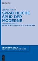 Sprachliche Spur der Moderne (eBook, PDF) - Henne, Helmut