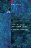 Speech and Thought Representation in English (eBook, PDF) - Vandelanotte, Lieven