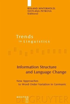 Information Structure and Language Change (eBook, PDF)