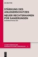 Stärkung des Anlegerschutzes. Neuer Rechtsrahmen für Sanierungen. (eBook, PDF)