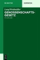 Lang/Weidmüller. Genossenschaftsgesetz (eBook, PDF)