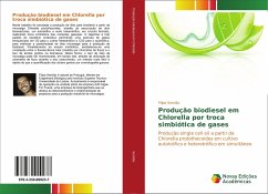 Produção biodiesel em Chlorella por troca simbiótica de gases