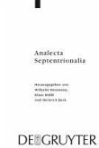 Analecta Septentrionalia (eBook, PDF)