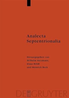 Analecta Septentrionalia (eBook, PDF)