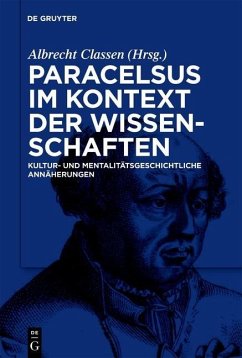 Cover Paracelsus im Kontext der Wissenschaften seiner Zeit (eBook, PDF)