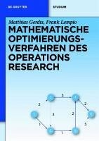 Mathematische Optimierungsverfahren des Operations Research (eBook, PDF) - Gerdts, Matthias; Lempio, Frank