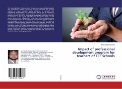 Impact of professional development program for teachers of TEF Schools