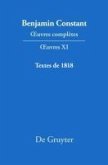 Textes de 1818 (eBook, PDF)