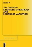 Cover Linguistic Universals and Language Variation (eBook, PDF)