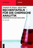 Rechentafeln für die Chemische Analytik (eBook, PDF)