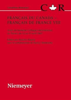 Français du Canada - Français de France VIII (eBook, PDF)