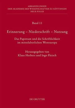 Erinnerung - Niederschrift - Nutzung (eBook, PDF)