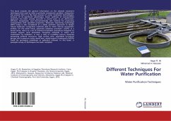 Different Techniques For Water Purification - Ali, Hager R.;Hassaan, Mohamed A.
