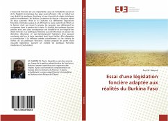 Essai d'une législation foncière adaptée aux réalités du Burkina Faso - Daboné, Paul W.