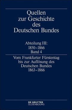 Vom Frankfurter Fürstentag bis zur Auflösung des Deutschen Bundes 1863-1866 (eBook, ePUB)