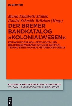 Cover Der Bremer Bandkatalog 