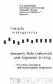 Semantic Role Universals and Argument Linking (eBook, PDF)