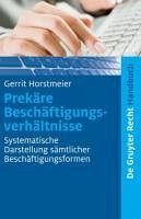 Prekäre Beschäftigungsverhältnisse (eBook, PDF) - Horstmeier, Gerrit