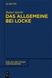 Das Allgemeine bei Locke (eBook, PDF) - Bild 1