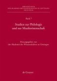 Studien zur Philologie und zur Musikwissenschaft (eBook, PDF)