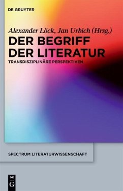 Cover Der Begriff der Literatur (eBook, PDF)