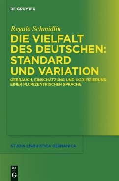Cover Die Vielfalt des Deutschen: Standard und Variation (eBook, PDF)