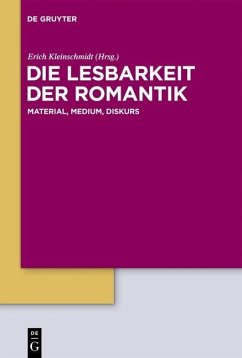 Cover Die Lesbarkeit der Romantik (eBook, PDF)