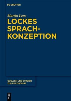 Lockes Sprachkonzeption (eBook, PDF) - Lenz, Martin