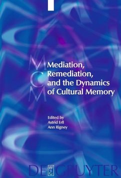 Cover Mediation, Remediation, and the Dynamics of Cultural Memory (eBook, PDF)