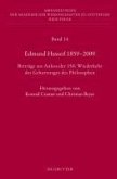 Edmund Husserl 1859-2009 (eBook, PDF)