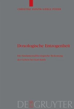 Doxologische Entzogenheit (eBook, PDF) - Põder, Christine Svinth-Værge