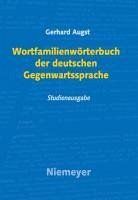 Wortfamilienwörterbuch der deutschen Gegenwartssprache (eBook, PDF) - Augst, Gerhard