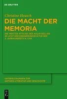 Die Macht der memoria (eBook, PDF) - Heusch, Christine