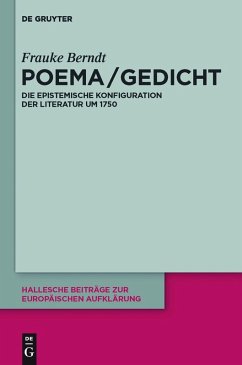 Poema / Gedicht (eBook, PDF) - Berndt, Frauke