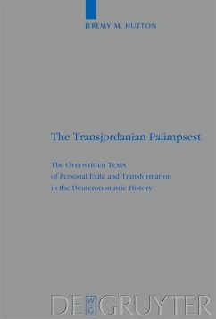 The Transjordanian Palimpsest (eBook, PDF) - Hutton, Jeremy M.