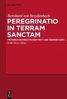 Cover Peregrinatio in terram sanctam (eBook, PDF)