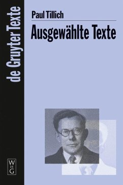 Ausgewählte Texte (eBook, PDF) - Tillich, Paul