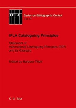 IFLA Cataloguing Principles (eBook, PDF)