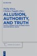 Allusion, Authority, and Truth (eBook,... - Bild 1