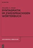 Syntagmatik im zweisprachigen Wörterbuch (eBook, PDF)