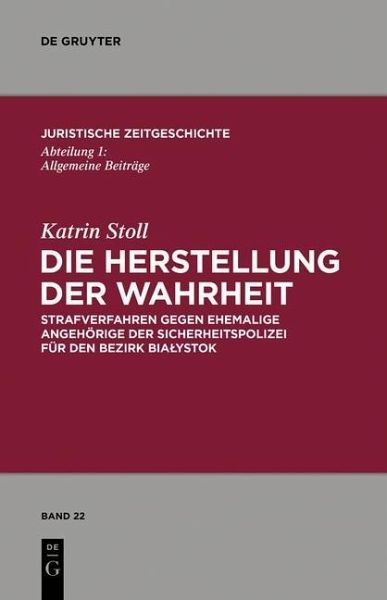 Die Herstellung der Wahrheit (eBook, PDF) Die Herstellung der Wahrheit (eBook, PDF)
